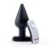 Plug XL Elegante - Vibrador Anal (preto)
