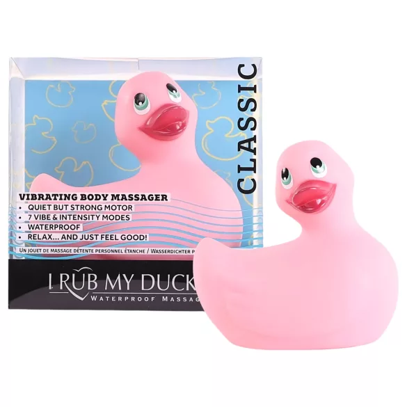 My Duckie 2.0 - vibrador clitóris à prova d’água - silicone rosa