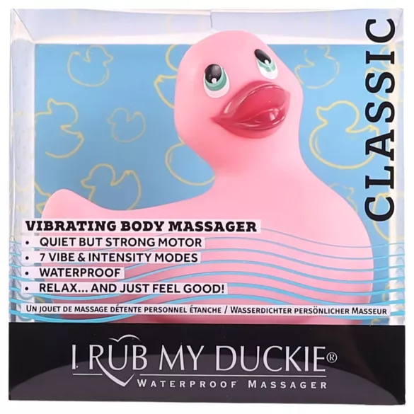My Duckie 2.0 - vibrador clitóris à prova d’água - silicone rosa