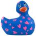 My Duckie Romance 2.0 - vibrador à prova d'água (azul-rosa)
