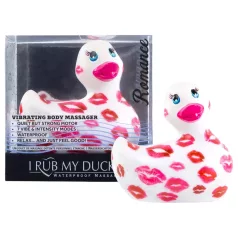   My Duckie Romance 2.0 - vibrador de clitóris à prova d’água (branco e rosa)