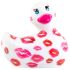 My Duckie Romance 2.0 - Vibrador à prova d'água (branco-rosa)