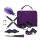 RS Soiree Kinky Me Softly - Kit de Bondage BDSM Roxo (7 Peças)