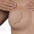 Adesivo Levantador Invisível Bye Bra D-F - Nude (3 pares)