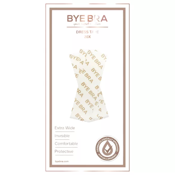 Bye Bra - fita dupla face para roupas - 20 unidades