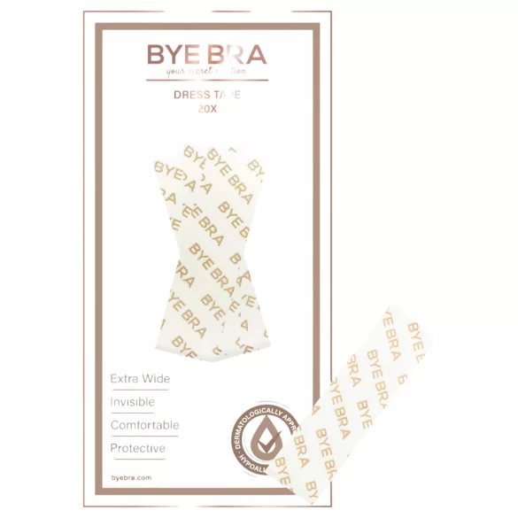 Bye Bra - fita dupla face para roupas - 20 unidades