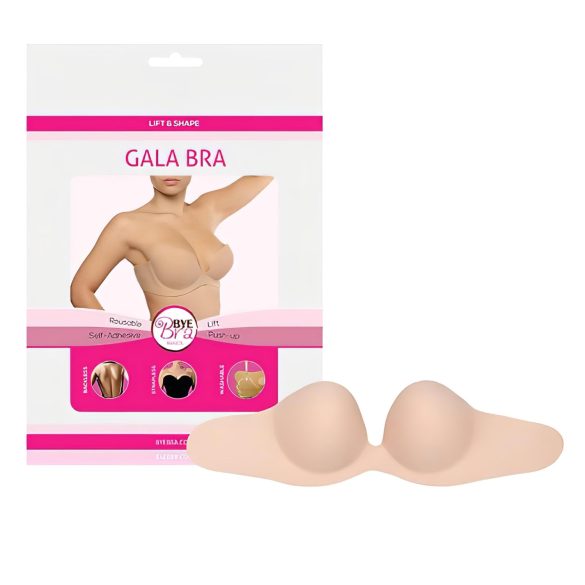 Sutiã Push-up Invisível Bye Bra Gala B (nude)