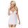 Obsessive 810-BAB-2 - Babydoll e Tanga Rendado (Branco)