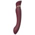 ZALO Queen - Vibrador de ponto G e clitóris por ondas (vermelho)