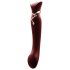 ZALO Queen - Vibrador de ponto G e clitóris por ondas (vermelho)