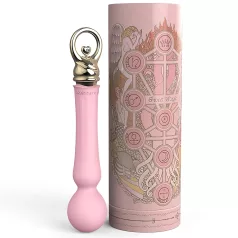   ZALO Confidence - vibrador massageador recarregável luxo - silicone rosa