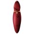 ZALO Hero - vibrador clitoriano recarregável e à prova d'água (vermelho)