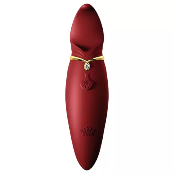 ZALO Hero - vibrador clitóris recarregável à prova d’água - vermelho