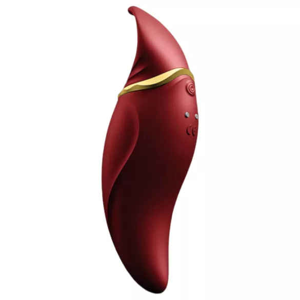 ZALO Hero - vibrador clitóris recarregável à prova d’água - vermelho