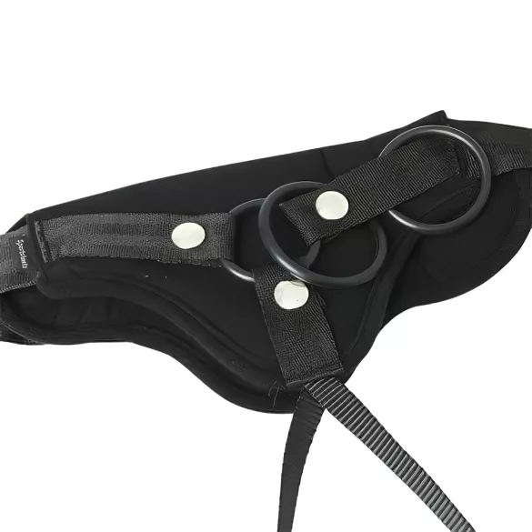 Sportsheets Plus Size - Arnês inferior para acessórios (preto)