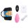 FEELZTOYS Panty - vibrador clitoriano recarregável com controle remoto (rosa)