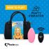 FEELZTOYS Panty - vibrador clitoriano recarregável com controle remoto (rosa)