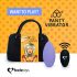 FEELZTOYS Calcinha - vibrador recarregável com controle remoto (roxo)