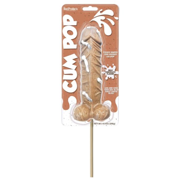 Cum Cock Pop - pirulito GIGA em forma de pênis (295g) - chocolate ao leite