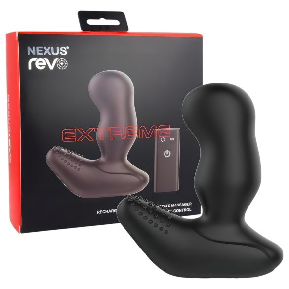 Nexus Revo Extreme - Vibrador de Próstata Rotativo com Controle (Preto)
