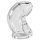 OXBALLS Cock Lock - gaiola peniana de silicone (transparente)