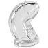 OXBALLS Cock Lock - gaiola peniana de silicone (transparente)