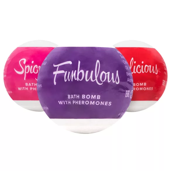 Obsessive Fruity - bomba de banho com feromônio - 100g