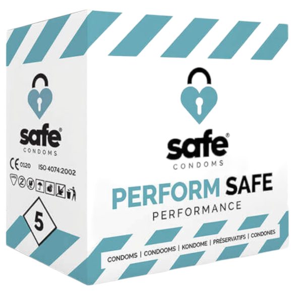 SAFE Perform Safe - preservativos grandes (5 unidades)