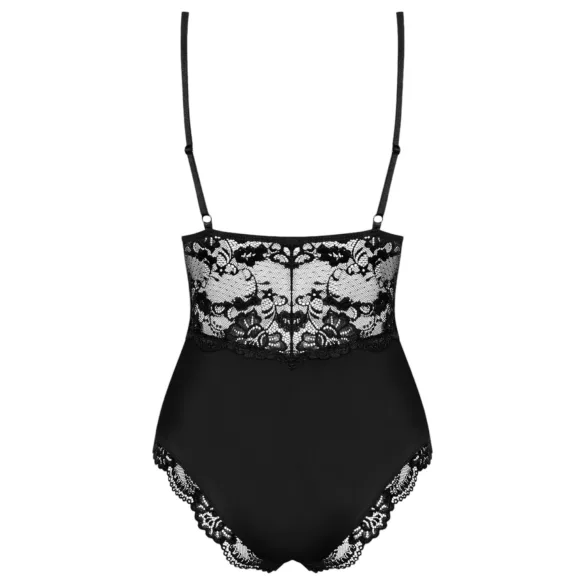 Obsessive - body rendado - preto