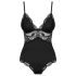 Obsessive 810-TED-1 - Body rendado preto - L/XL