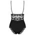 Obsessive 810-TED-1 - Body rendado preto - L/XL
