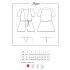 Robe Obsessive Miamor - com mangas rendadas e tanga (branco)