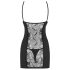 Obsessive Heartina - Camisola e Tanga (preta)