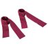 S&M - Conjunto de Fitas de Cetim para Amarrar (Vermelho) - 2 Peças