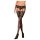 Obsessive Leticia - Meias Pretas com Renda Larga