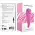 FEELZTOYS Femmegasm - Vibrador Recarregável 2 em 1 para Clitóris (Rosa)