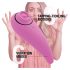 FEELZTOYS Femmegasm - Vibrador Recarregável 2 em 1 para Clitóris (Rosa)