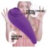 FEELZTOYS Femmegasm - Vibrador Recargável 2 em 1 para Clitóris (Roxo)