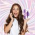 FEELZTOYS Femmegasm - Vibrador Recargável 2 em 1 para Clitóris (Roxo)