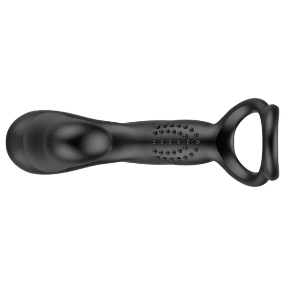 Nexus Revo - vibrador rotativo para próstata com anel - silicone preto
