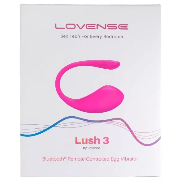 LOVENSE Lush 3 - vibrador de ovo inteligente (rosa)