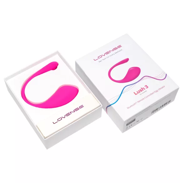 LOVENSE Lush 3 - vibrador de ovo inteligente (rosa)