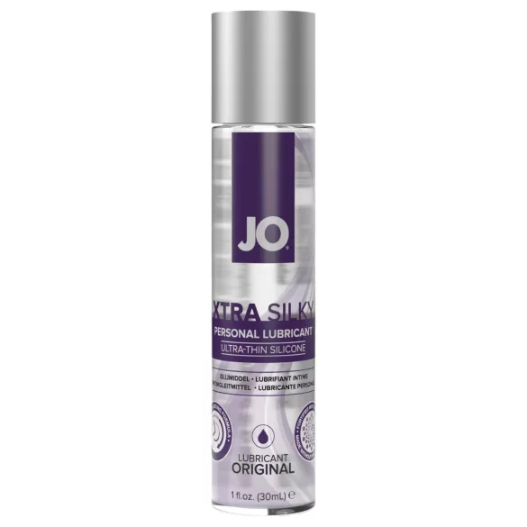 System JO Xtra Silky - lubrificante silicone com vitamina E - 30ml
