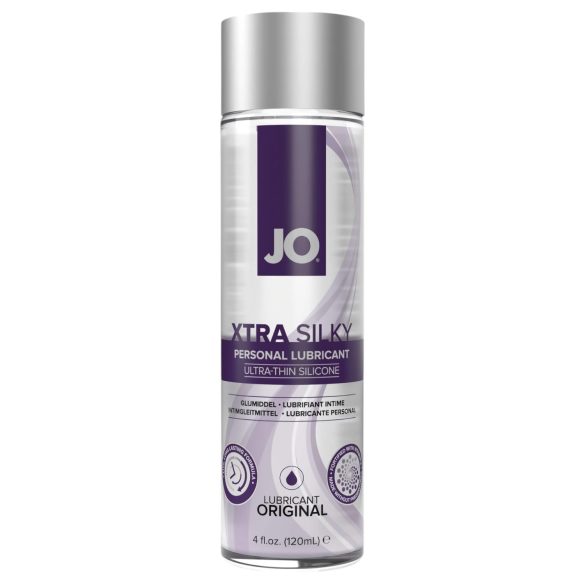 System JO Xtra Silky - Lubrificante à Base de Silicone com Vitamina E (120ml)