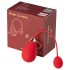 Sundae Mágico - Ovo vibratório inteligente recarregável (vermelho)