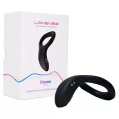 LOVENSE Diamo - anel peniano vibratório inteligente (preto)