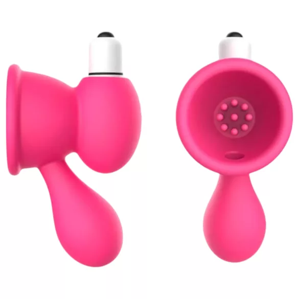 Aixiasia Bobo - sugador de seios vibratório - silicone rosa