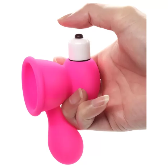 Aixiasia Bobo - sugador de seios vibratório - silicone rosa
