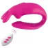 Aixiasia Hera - vibrador duplo recarregável com controle remoto (rosa)