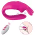 Aixiasia Hera - vibrador duplo recarregável com controle remoto (rosa)